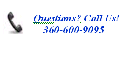 questions? Call us at 360-600-9095!